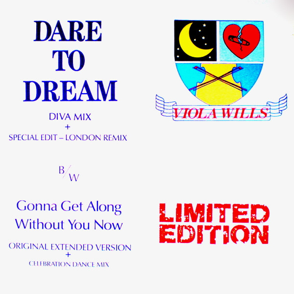 Avalanche Music Store - Viola Wills Dare To Dream Limited Edition 1985 Single 12 Inch